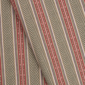 Boardwalk Stripe - Rusty Clay Fabric Swatch