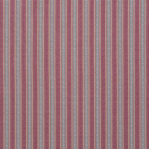 Boardwalk Stripe - Burgundy Fabric Swatch