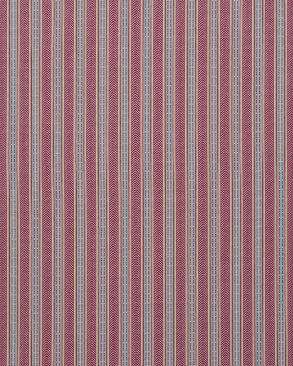 Boardwalk Stripe - Burgundy  Roman Shades - Image 4
