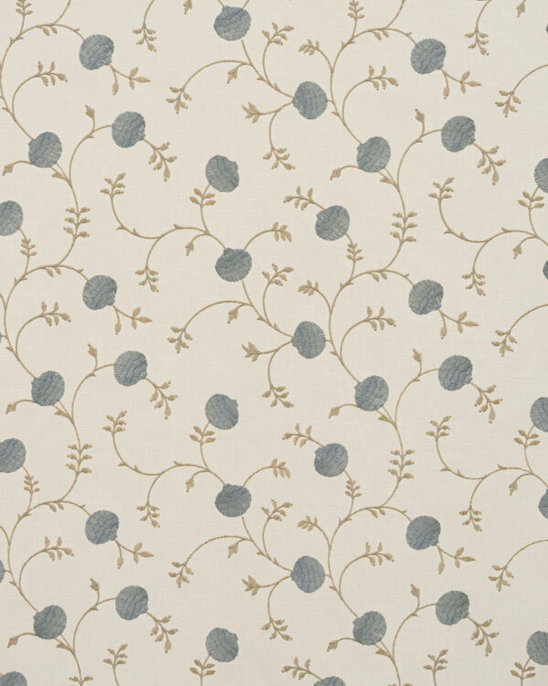 Embroidered Pecan - Dew Custom Curtains - Image 3