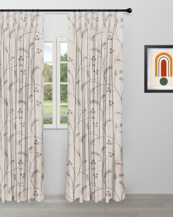 Embroidered Silvy - Dew Custom Curtains - Image 3