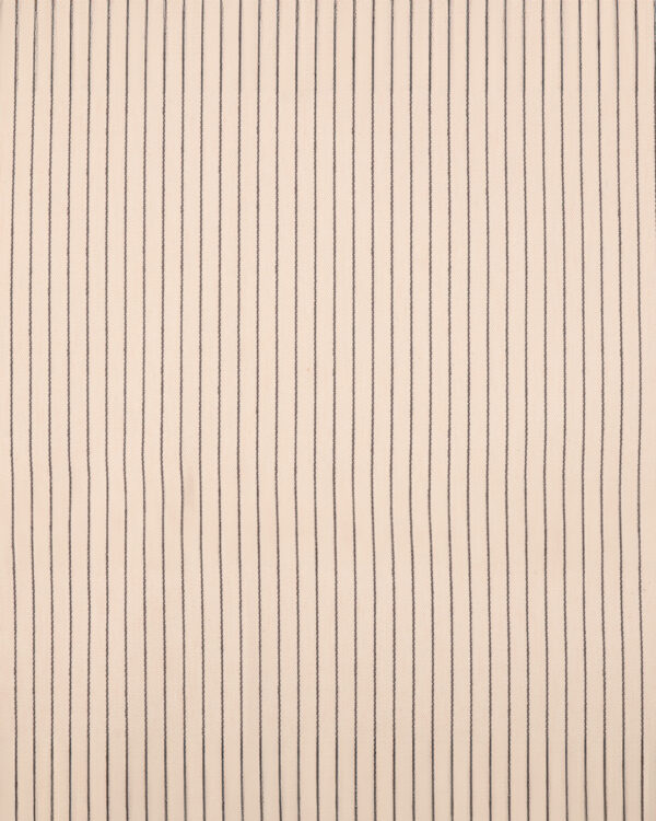 French Stripes - Graphite Fabric Swatch - Image 2