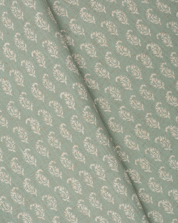 Vintage Paisley - Jade Fabric Swatch