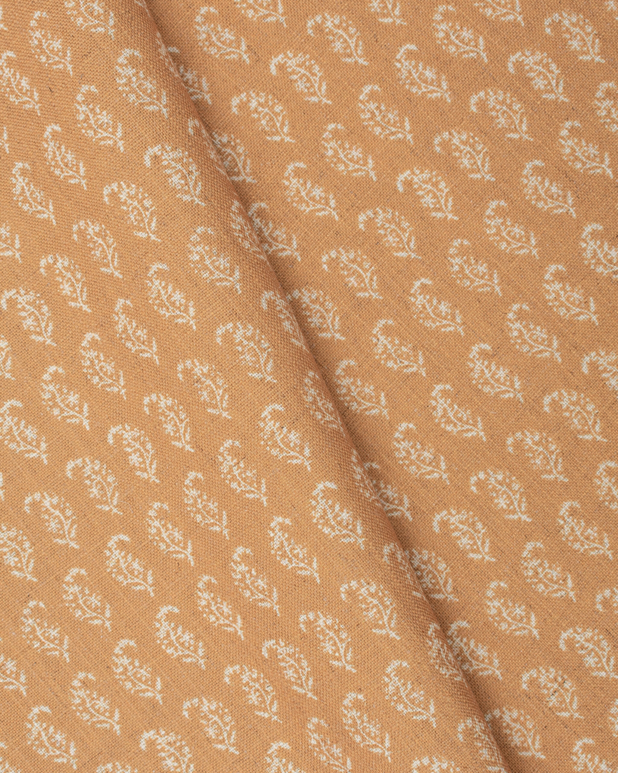 Vintage Paisley - Turmeric  Fabric Swatch