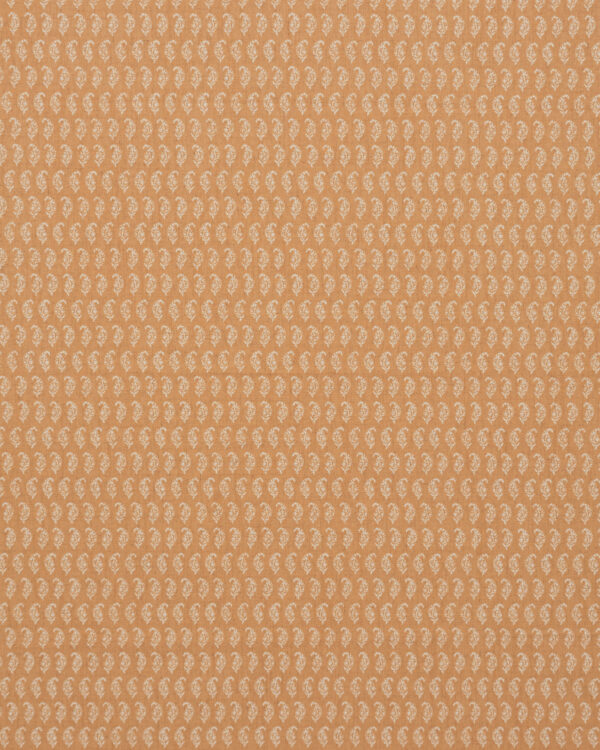 Vintage Paisley - Turmeric Ripple Fold Drapes - Image 4