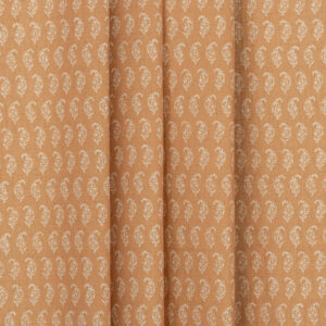 Vintage Paisley - Turmeric Ripple Fold Drapes